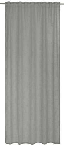 Picture Loop curtain Babara Schoeneberger plain structure gray 140x255cm