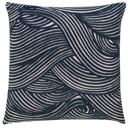 Picture Pillow Case Babara Schoeneberger waves blue 50x50cm