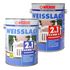 Wilckens 2in1 White Lacquer silk mat & gloss 2,5 litre 1