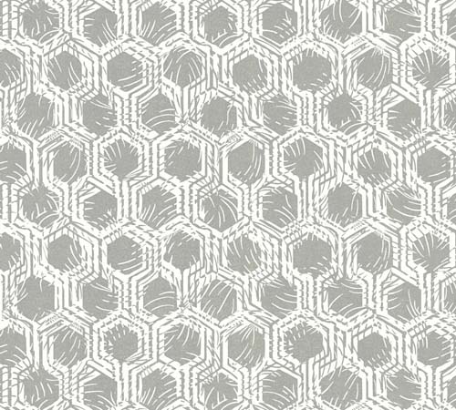 Product picture Wallpaper combs silver white Architects Paper Alpha 33327-1