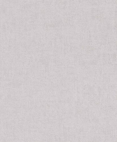 Photo Non-woven Wallpaper Rasch plain textured white grey 489880