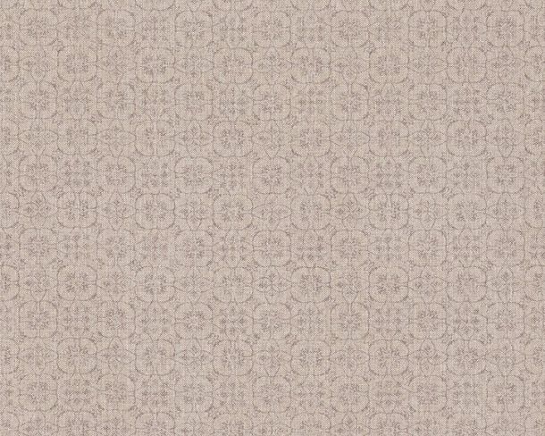 Illustration Non-Woven Wallpaper Blossom Floral beige-brown livingwalls 36383-3