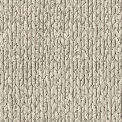 Non-Woven Wallpaper Rope String grey 048701