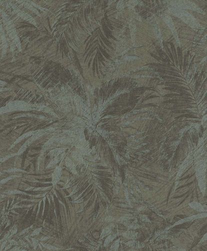 Item Picture Non-Woven Wallpaper Floral grey green Glitter Rasch Textil 229102