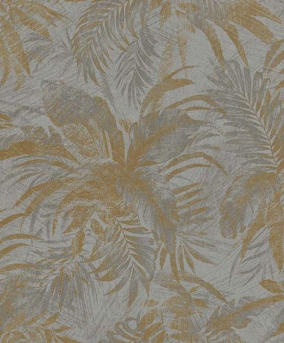 Product Picture Non-Woven Wallpaper Floral grey gold Glitter Rasch Textil 229126