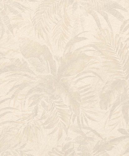 Product Image Non-Woven Wallpaper Floral cream grey Glitter Rasch Textil 229140