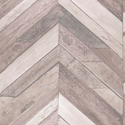 Article picture Non-Woven Wallpaper wood wall geometric grey taupe GranDeco  EP3403