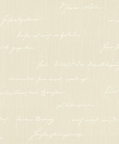 Wallpaper BARBARA Home Lettering beige white 522167