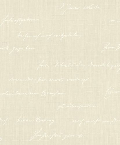 Wallpaper BARBARA Home Lettering beige white 522167