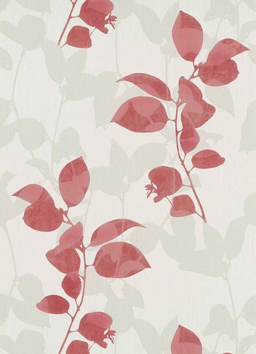 Erismann non-woven wallpaper 5906-37 floral anthracite