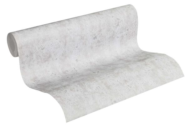 Photo non-woven wallpaper concrete optic used 36600-1