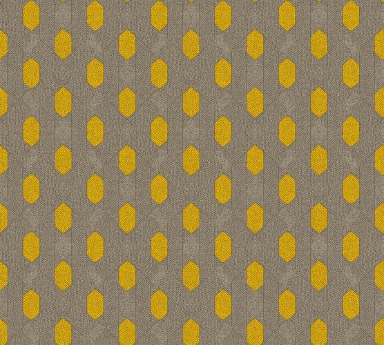 Article picture Wallpaper graphic diamond brown 36973-2