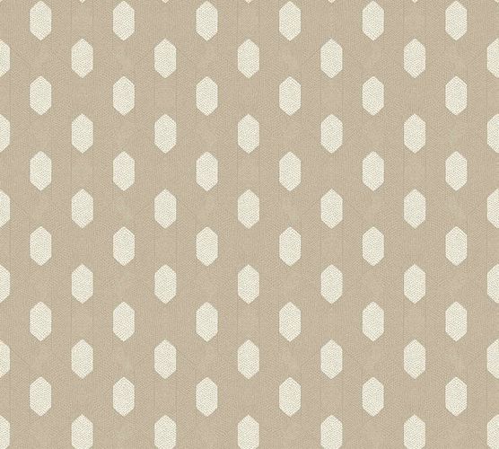 Article picture Wallpaper graphic diamond taupe 36973-7