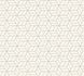 Non-Woven Wallpaper Graphic Cubes cream silver Glitter  1