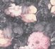 Non-Woven Wallpaper Flowers Vintage anthracite pink 36921-2 1