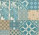 Non-Woven Wallpaper Tiles turquoise white 36923-3 1