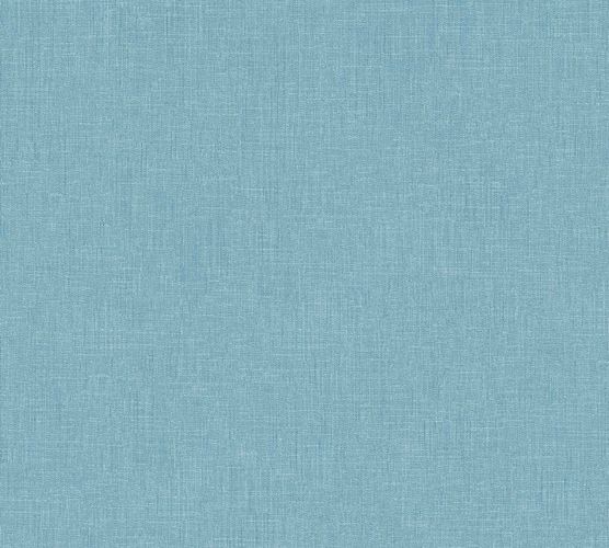 Non-Woven Wallpaper Textile Look Uni blue white 36925-8