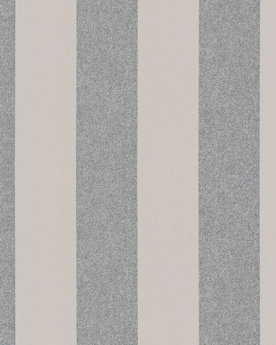 Non-Woven Wallpaper stripped cream beige metallic 31325