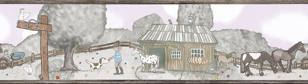 Kids Border Pony Farm grey pink Jonas Koetz 46510