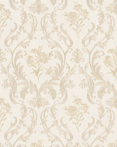 Picture Non-Woven Wallpaper  Floral cream 30602