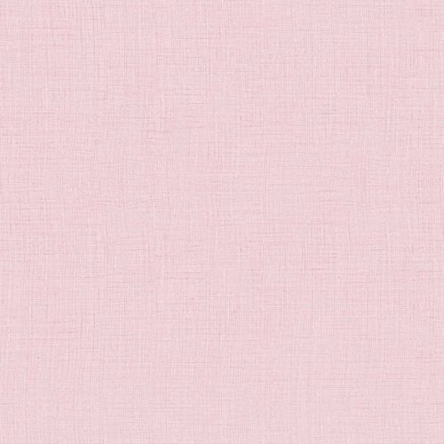 Kids Wallpaper textile plain pink Babylandia 005482