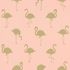 Non-Woven Wallpaper Flamingo pink gold Metallic 138994 1