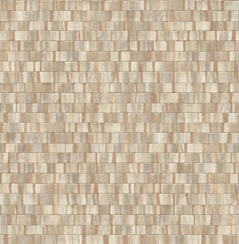 Picture Non-Woven Wallpaper Wood Stripes 124925