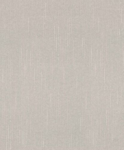 Article picture Textile Wallpaper Stripes Plain grey Gloss 085012