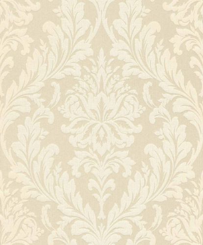 Article picture Textile Wallpaper Large Ornament cream white Gloss 086347