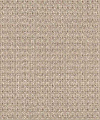 Article picture Textile Wallpaper Ornament Fan beige yellow Gloss 086408