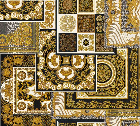 Image Vinyl Wallpaper Versace Home 4 Tiles 370483