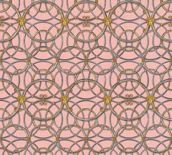 Image Vinyl Wallpaper Versace Home 4 Circles 370496