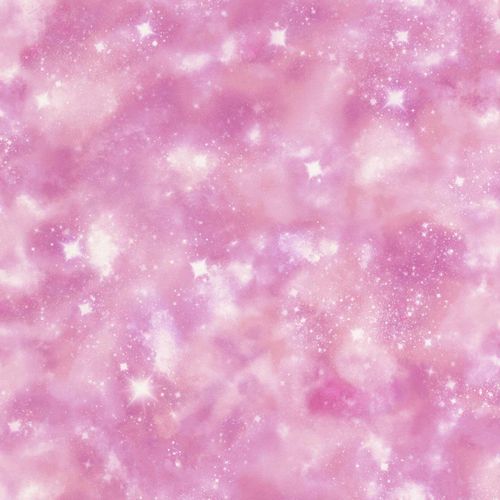 Kid's Wallpaper Space Stars pink Glitter Rasch 273212