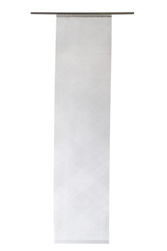 Panel Curtain transparent zig-zag white 5422-08
