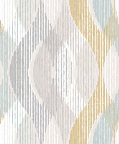 Picture Vinyl Wallpaper Waves GranDeco PP3701