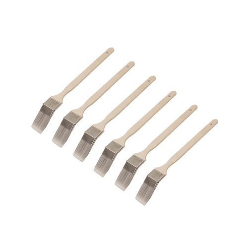 Paint Brush Set Flat Brush 50mm Radiator Brush 6 pieces