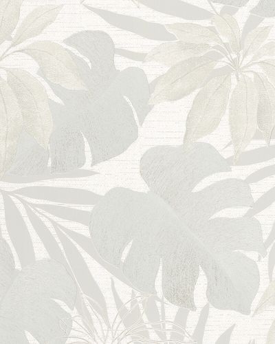 Picture Non-Woven Wallpaper Leaves metallic 31603