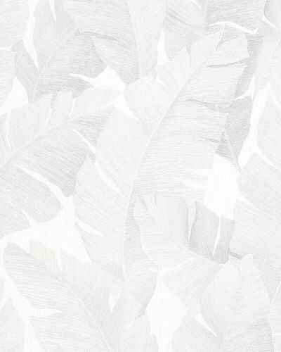 Image Non-Woven Wallpaper Leaves metallic 31623