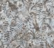 Non-Woven Jungle Birds blue grey 37210-3 1