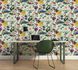 Non-Woven Wallpaper Jette Flowers blue green 37336-2 4