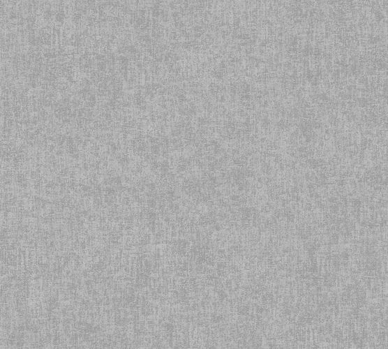 Non-woven wallpaper plainwallpaper mottled grey 37395-1