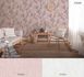 Non-woven wallpaper blossom tendrils light pink 37420-4 6