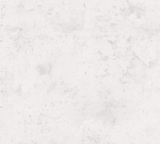 Non-woven wallpaper concrete design lightgrey 37429-3