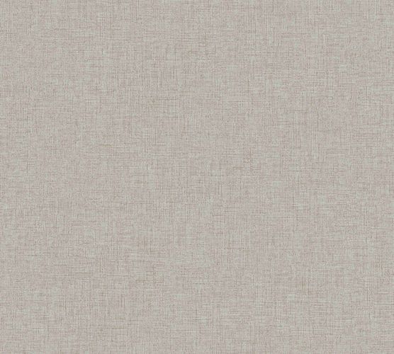 Non-woven wallpaper plain mottled taupe grey 37430-8