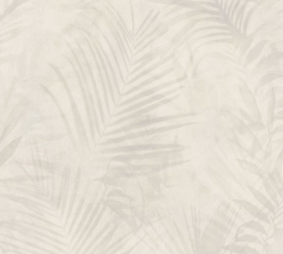 Non-woven wallpaper jungle cream 37411-3