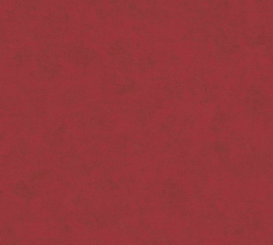 Non-woven wallpaper plain red brown 3744-48