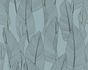 Non-woven wallpaper leaves floral blue brown 36497-2 1