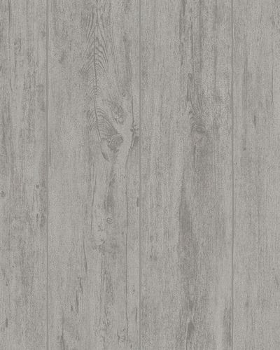 Non-woven Wallpaper Wood Design grey brown Glitter 31766