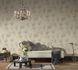 Non-woven wallpaper rosebuds cream taupe beige 37226-2 4