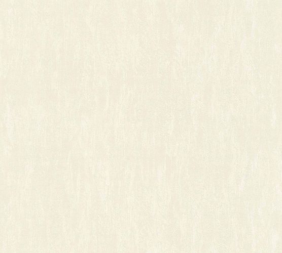 Non-woven wallpaper structured plain cream 3724-06